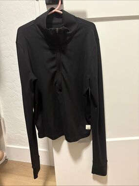 Vuori Black Half-Zip Pullover